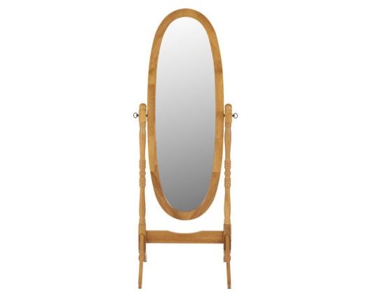 Contessa Cheval Mirror - Antique Pine