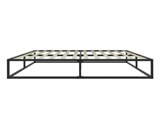 Soho Metal Platform King Bed - Black