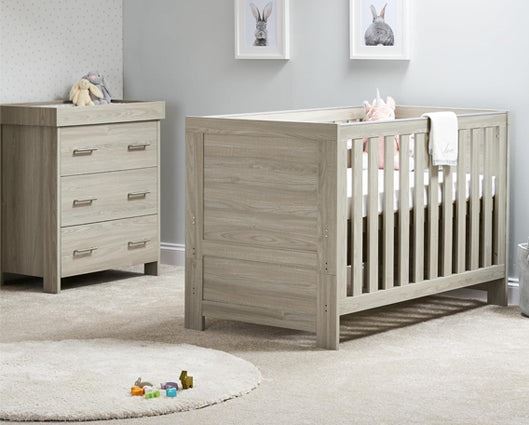 Nika 3 Piece Room Set & Underdrawer - Grey Wash