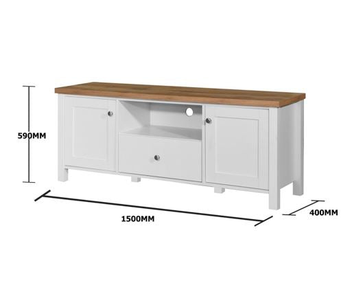 Astbury TV Cabinet with 2 Doors & 1 Drawer