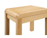 CURVE 2 DRAWER DRESSING TABLE & STOOL ASS
