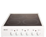 Haden HECT50W 50cm Twin Cavity Electric Cooker with Ceramic Hob