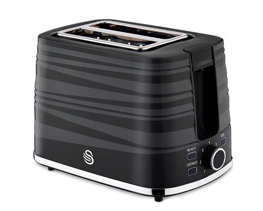 2 Slice Black Toaster