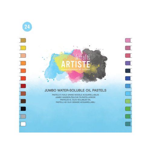 Artiste Water Soluble Oil Pastels (Pack of 24) DOA 551024