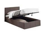 Berlin Single Ottoman Bed - Grey