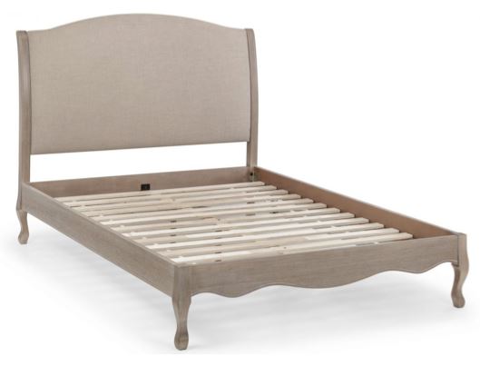 Camille Double Bed - Oatmeal