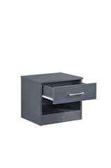 Highbury 3 Piece Bedroom Set - Dark Grey