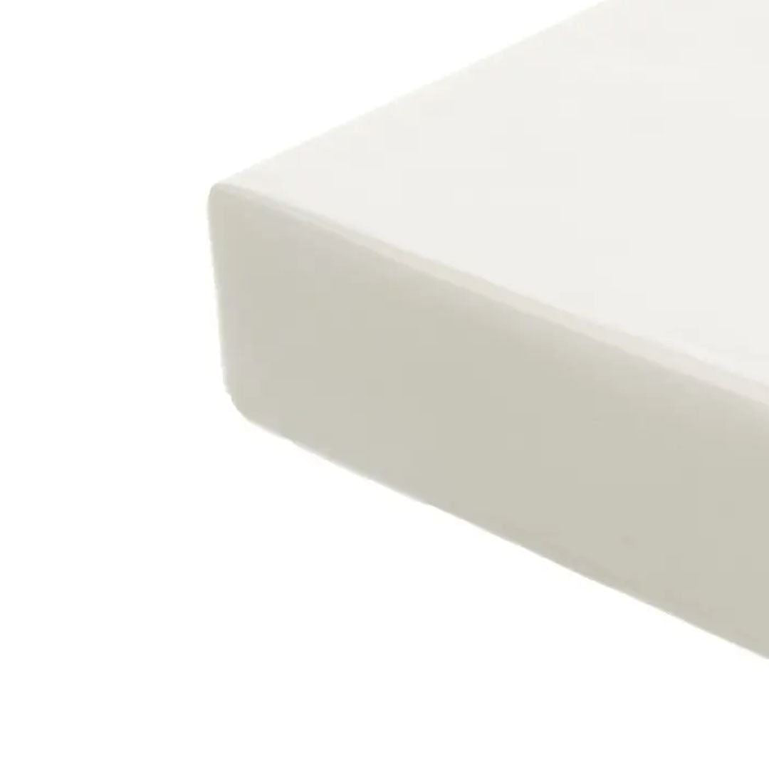 Whitby Cot Bed & Foam Mattress-White