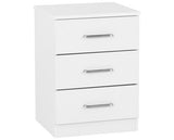 DAKOTA 2 DOOR WARDROBE BEDROOM SET - WHITE