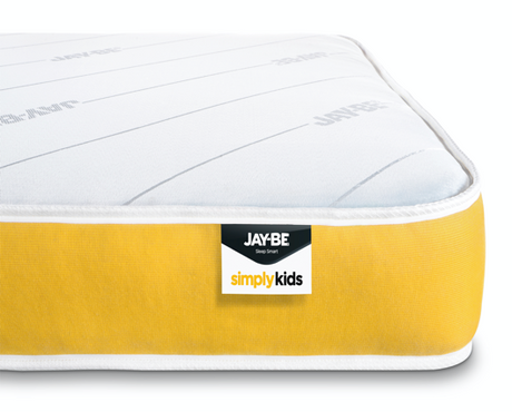 Jay-Be® Simply Kids® Anti-Allergy Foam Free e-Pocket® Sprung Mattress - Single