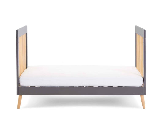 Maya Cot Bed - Slate with Natural