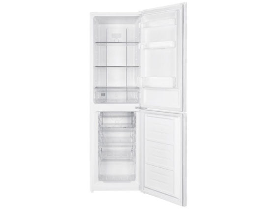 Teknix FF1815W 247L Fridge Freezer, Total No Frost, White