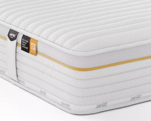 Jay-Be® Bio Fresh Hybrid 2000 e-Pocket Eco-Friendly Mattress - King