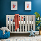 Nika Mini Cot Bed - Grey Wash