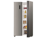 Statesman SBS177X American Side-By-Side Total No Frost Fridge Freezer Inox