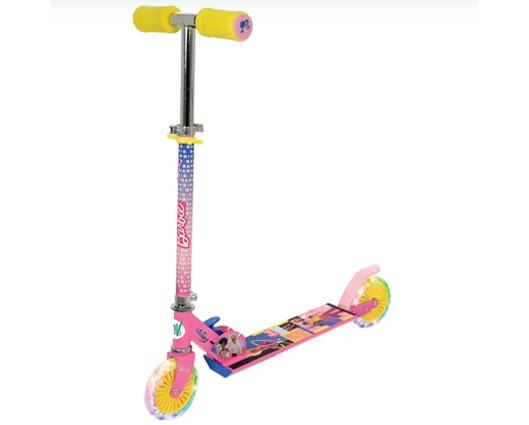 Barbie Folding Inline Scooter with Light Up Wheels