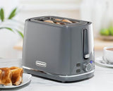 Daewoo Stirling 2 Slice Toaster Grey