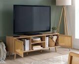 Croxley Rattan Large TV Unit - Oak