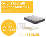 Oxford Bed with SleepSoul Balance Mattress - Small Double