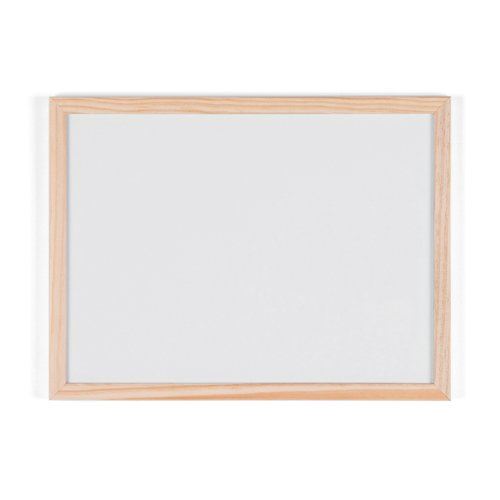 Q-Connect Wooden Frame Whiteboard 400x300mm KF03569