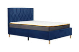 Loxley Double Bed - Blue