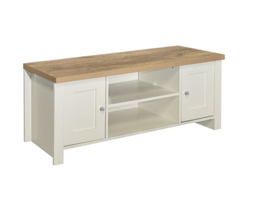 Highgate Large TV Unit-Cream