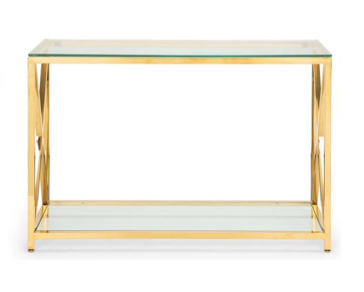 MIAMI CONSOLE TABLE - GOLD