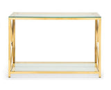 MIAMI CONSOLE TABLE - GOLD