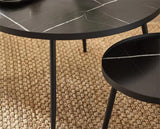 Nolan Nesting Coffee Table Black