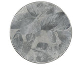 FERNE PATIO DINING SET - BLACK/GREY LEAF