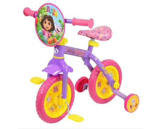 Dora 2in1 10inch Training Bike