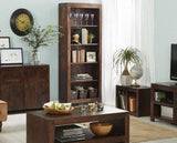 TOKO DARK MANGO LARGE OPEN BOOKCASE