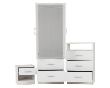 Polar Bedroom Set - White