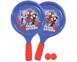 Spidey & His Amazing Friends Bumper Box 4in1 Garden Games
Includes Bat and Ball, Scatch, Sticky Target Shot, Pop and Catch