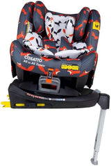 All in All Rotate 360 Car Seat - Charcoal Lighthearted