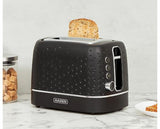 Hden Starbeck 2 Slice Toaster - Black