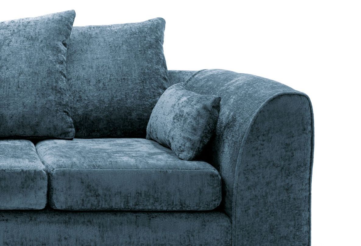Harriet Left Corner Sofa - Dark Blue