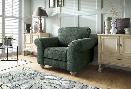 Ingrid Armchair - Jungle Green