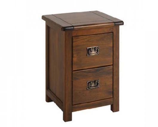 Boston 2 Drawer Bedside