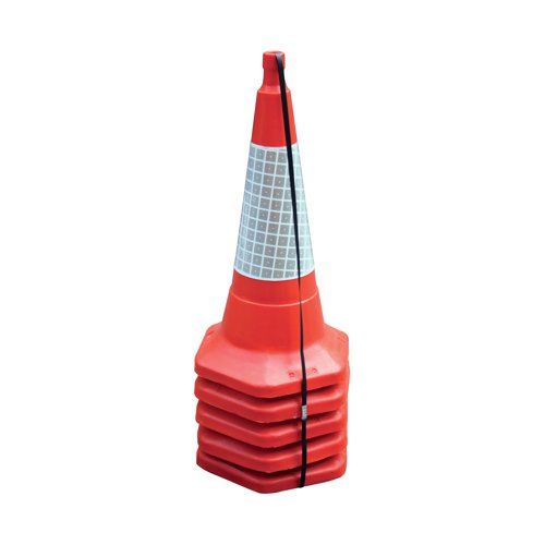 Red Standard One Piece Cone 750mm (5 Pack) JAA060-220-615