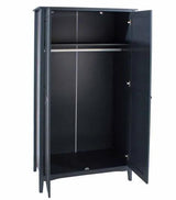 Como 2 Door Wardrobe-Midnight Blue