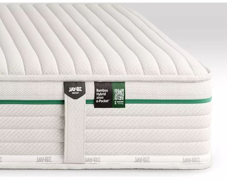 Jay-Be® Natural Fresh Bamboo Hybrid 2000 e-Pocket Mattress - Double