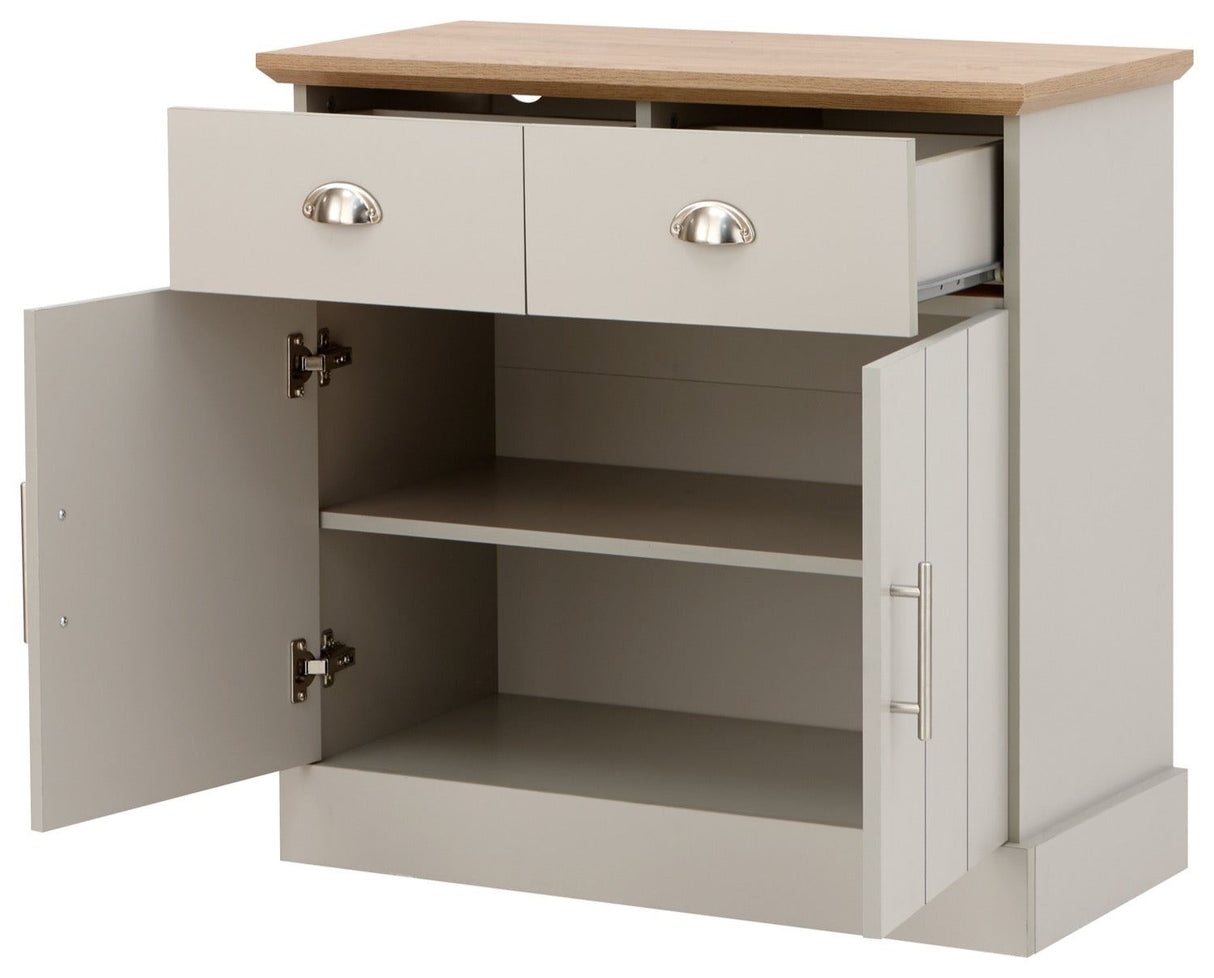 Kendal compact sideboard grey