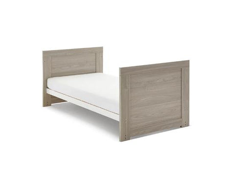 Nika Mini Cot Bed - Grey Wash & White