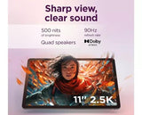 LENOVO Idea Tab 11" Tablet with Keyboard - 128 GB, Luna Grey