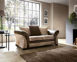 Farrow 2 Seater - Brown & Beige