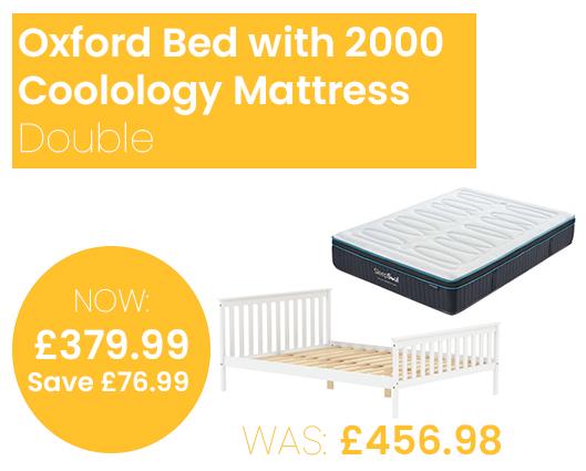 Oxford Bed with SleepSoul Coolology 2000 Mattress - Double