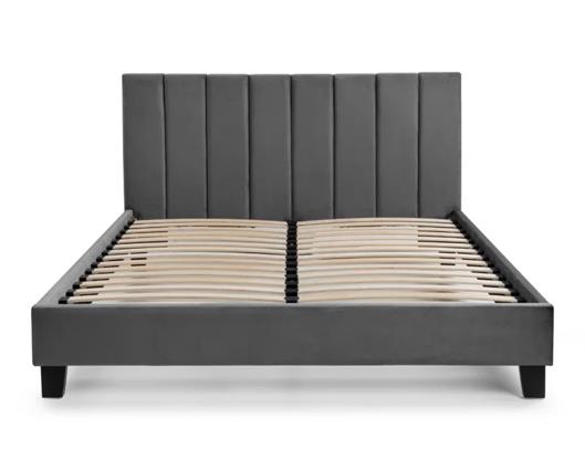 Rosa Velvet Bed in a Box Cream - Single