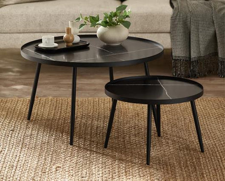 Nolan Nesting Coffee Table Black