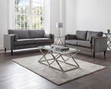 HAYWARD 3 SEATER - DARK GREY CHENILLE FABRIC